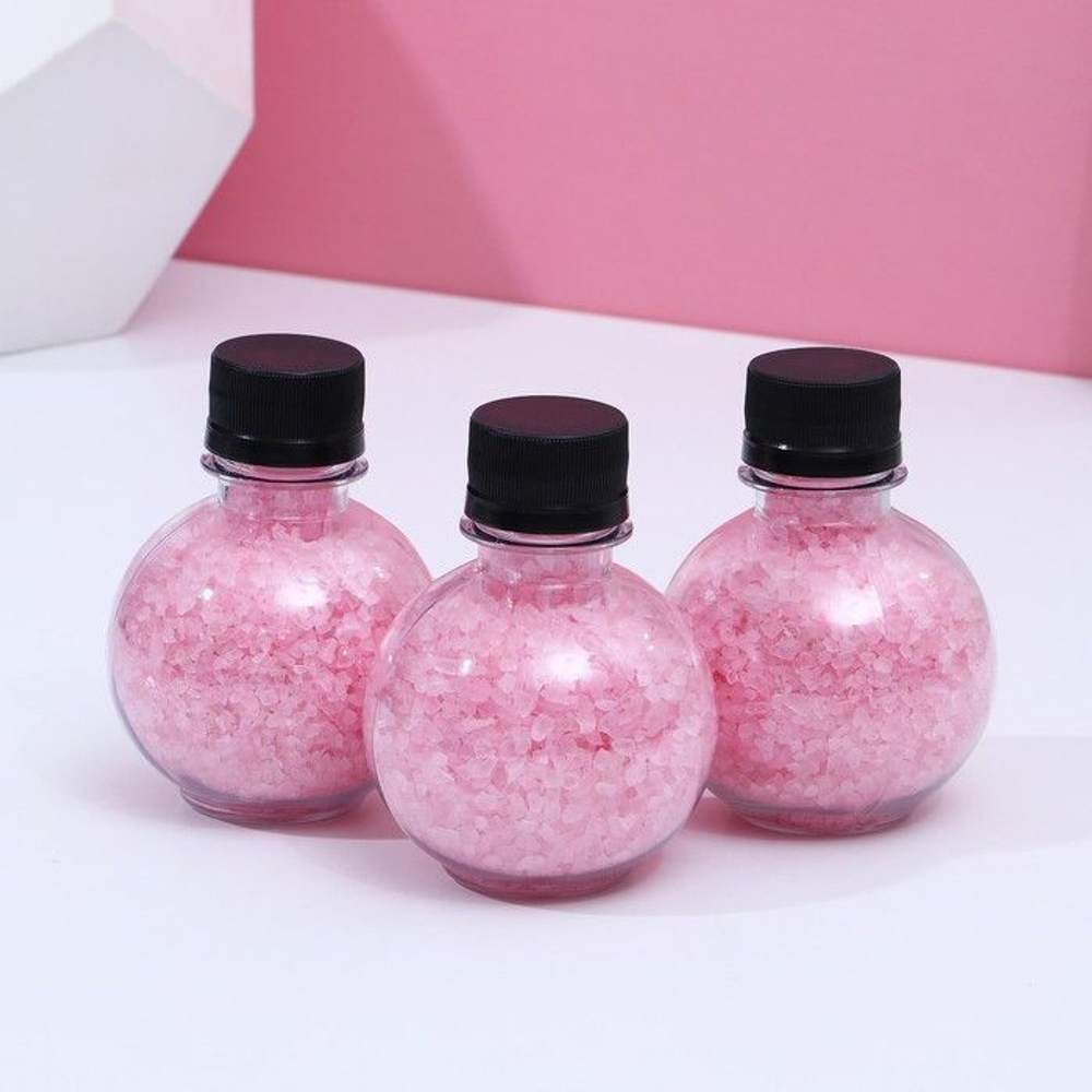 Набор соли для ванны «Зимняя сказка» с ароматом розы