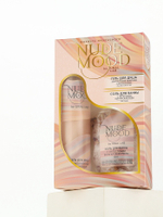 Подарочный набор NUDE MOOD, гель для душа 250 мл, аромат земляники и соль для ванны с лепестками розы 150 г, URAL LAB
