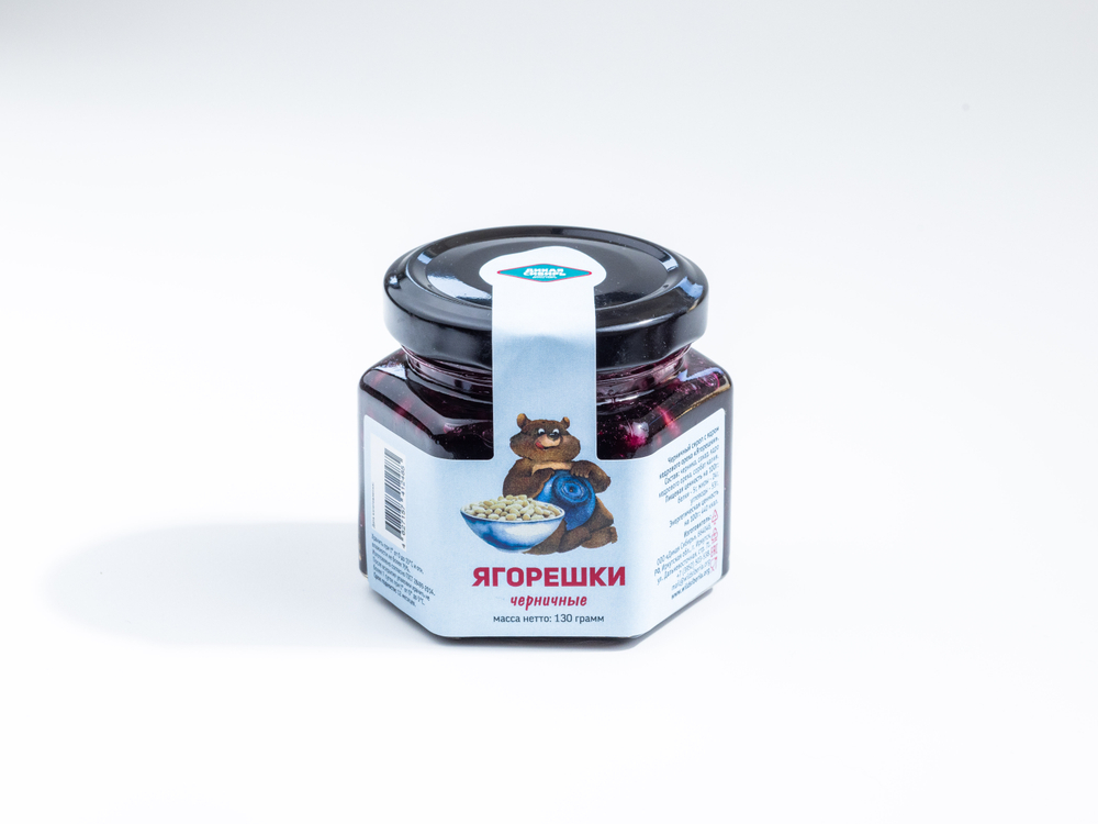 Ягорешки черничные, 130 г