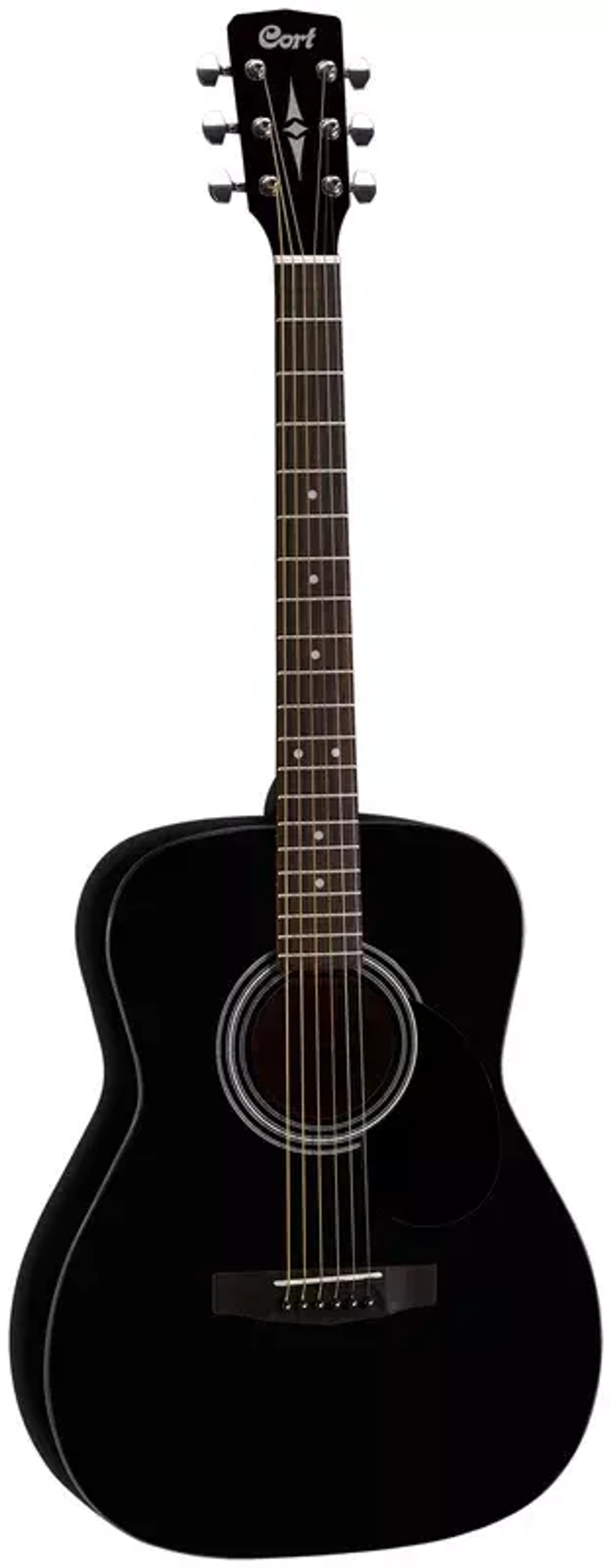 Cort AF510-BKS Standard Series Акустическая гитара, черная.