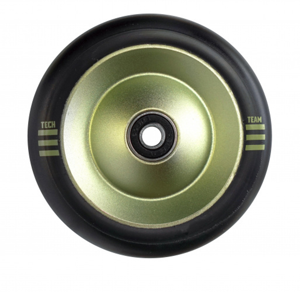 Колесо для самоката X-Treme 110*26мм. Форма Solid Shreder green