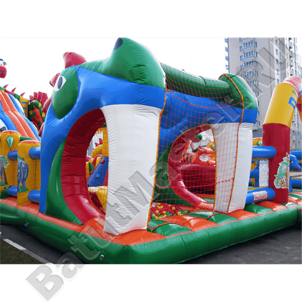 Коммерческий надувной батут "Змей Горыныч 3" 23*11*10 м