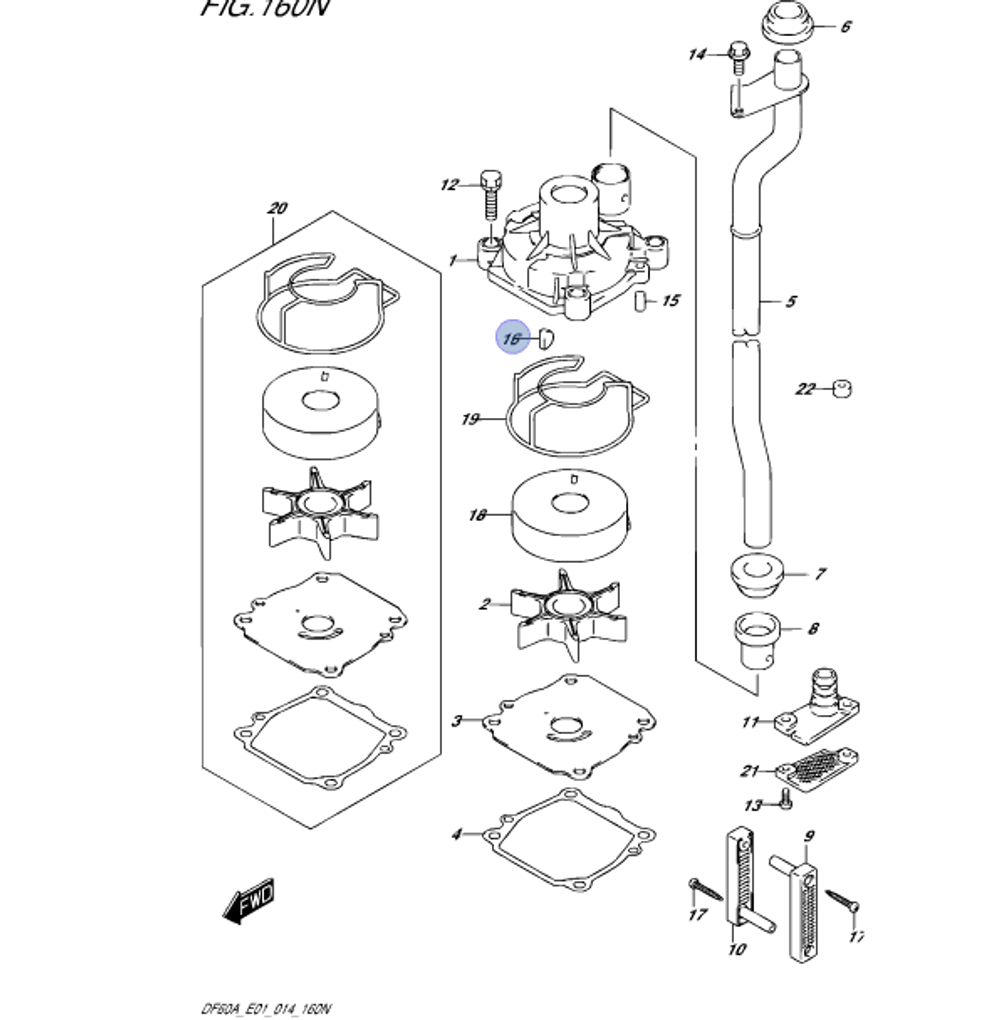 Шпонка Suzuki 09420-04009-000