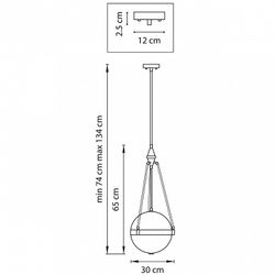 Светильник на штанге Lightstar Modena 816037