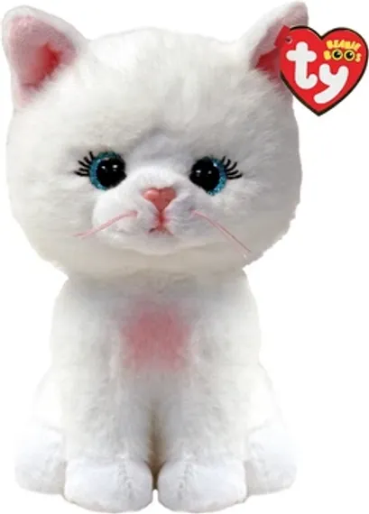 Yumşaq oyuncaq \ Мягкая игрушка \ Soft toys TY Benie Bebies Белая кошка Amelia 15 см