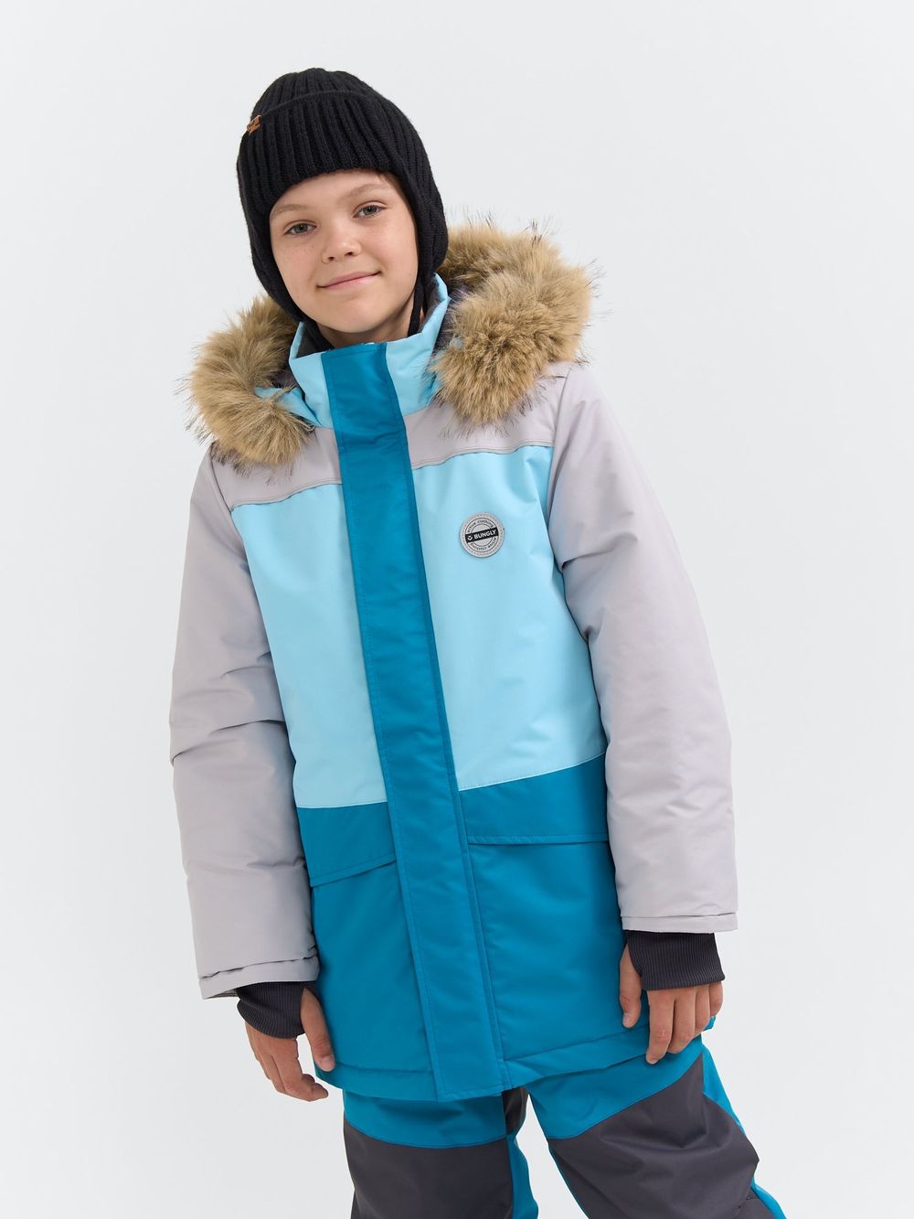 Костюм зимний с системой роста "Аквамарин" 7+