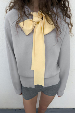 ZARA КАРДИГАН С КАПЮШОНОМ И ЗАВЯЗКАМИ, СЕРЫЙ МЕЛАНЖ