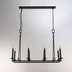 Citilux Маркиз CL471245 Люстра замковая подвесная Чёрная