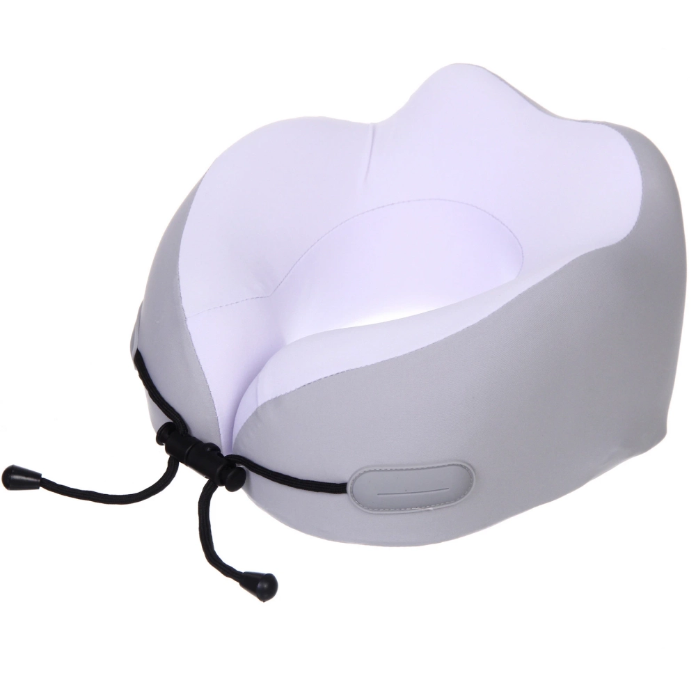 Подушка дорожная «TRIP - Dream», мемори-эффект, цвет светло-сиреневый