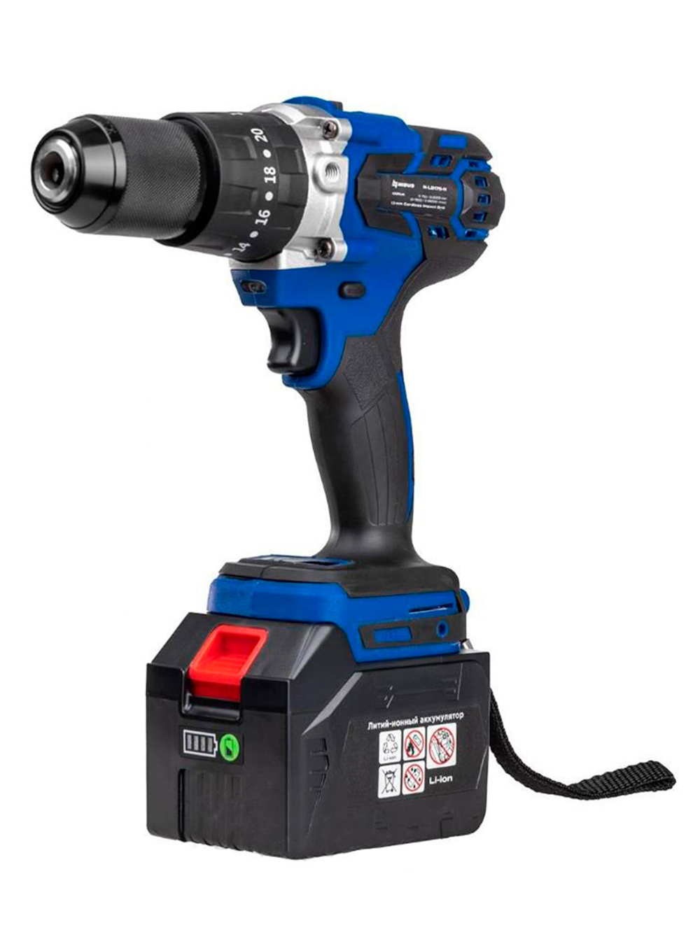 Шуруповерт-электробур Nisus 18V 6A 120 Нм (N-LB176-N)