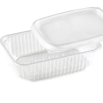 Контейнер с крышкой У-Юнити 750г ПЛОСКИЙ (комплект 100 шт)