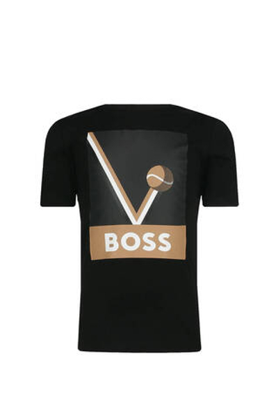 Футболка BOSS Kidswear - черный(J25O11)