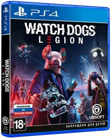PS4 Watch Dogs: Legion (Б/У, Полностью на русском языке, CUSA-13035)