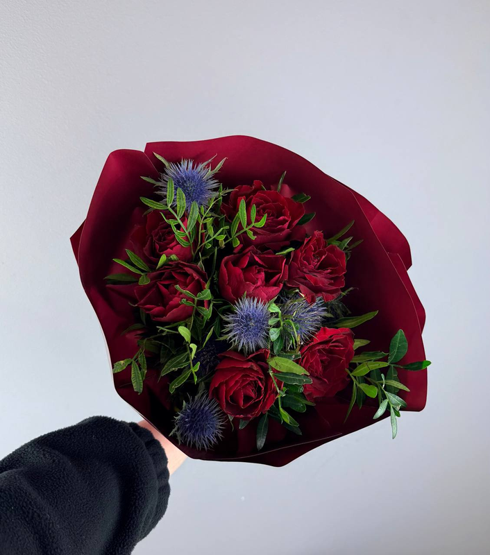 Букет "Темная ночь" Букет "Темная ночь"