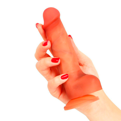 Телесный фаллоимитатор с внутренним стержнем 15см Bior Toys Erowoman-Eroman ER-30106