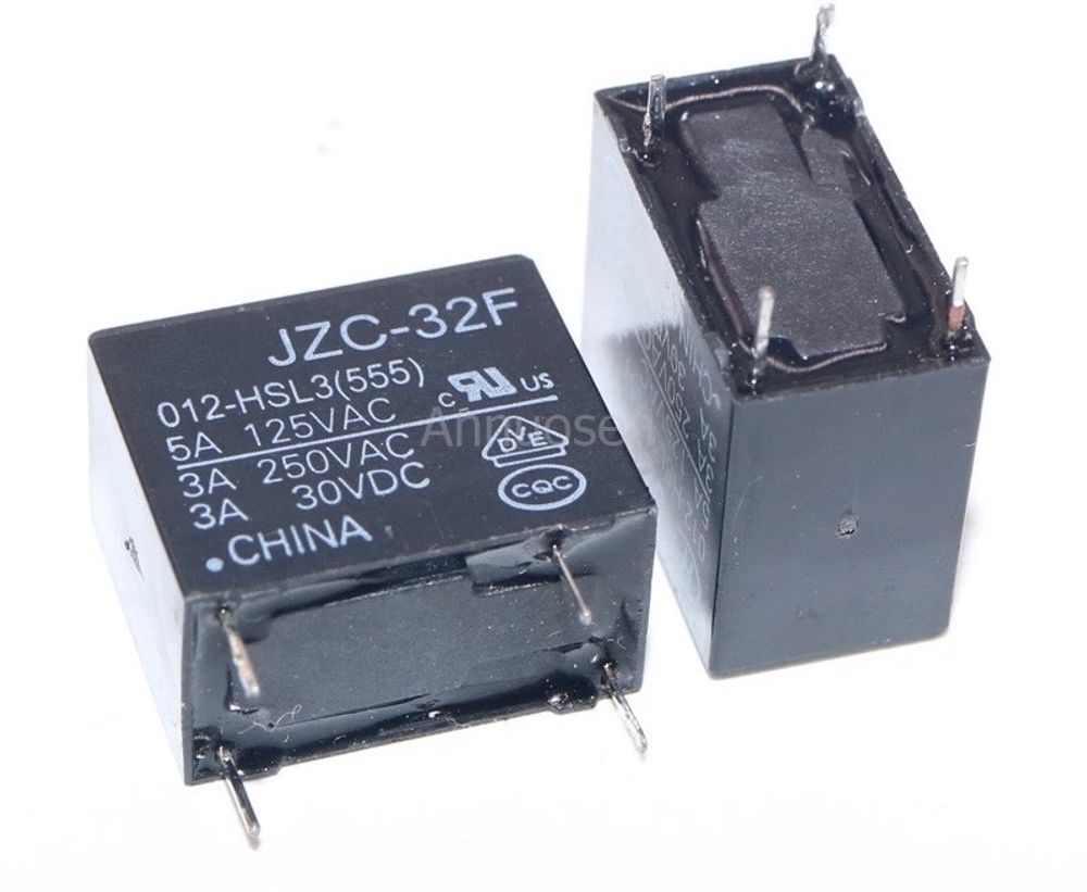 Реле электромагнитное JZC-32F 012-HS3(555)