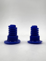 Отбойник капота силиконовый синий ВАЗ 2110-12, Приора, Гранта комплект 2 шт