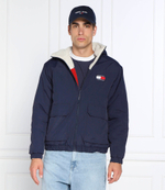 двухсторонняя куртка sherpa Tommy Jeans - темно-синий(DM0DM14455)