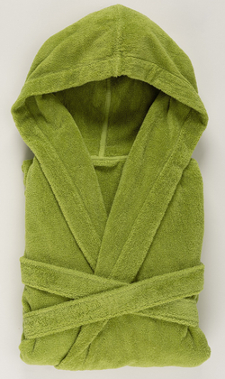 Халат махровый Abyss & Habidecor Алекс салатовый