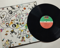 Винтажная виниловая пластинка LP Led Zeppelin III (USA 1975)