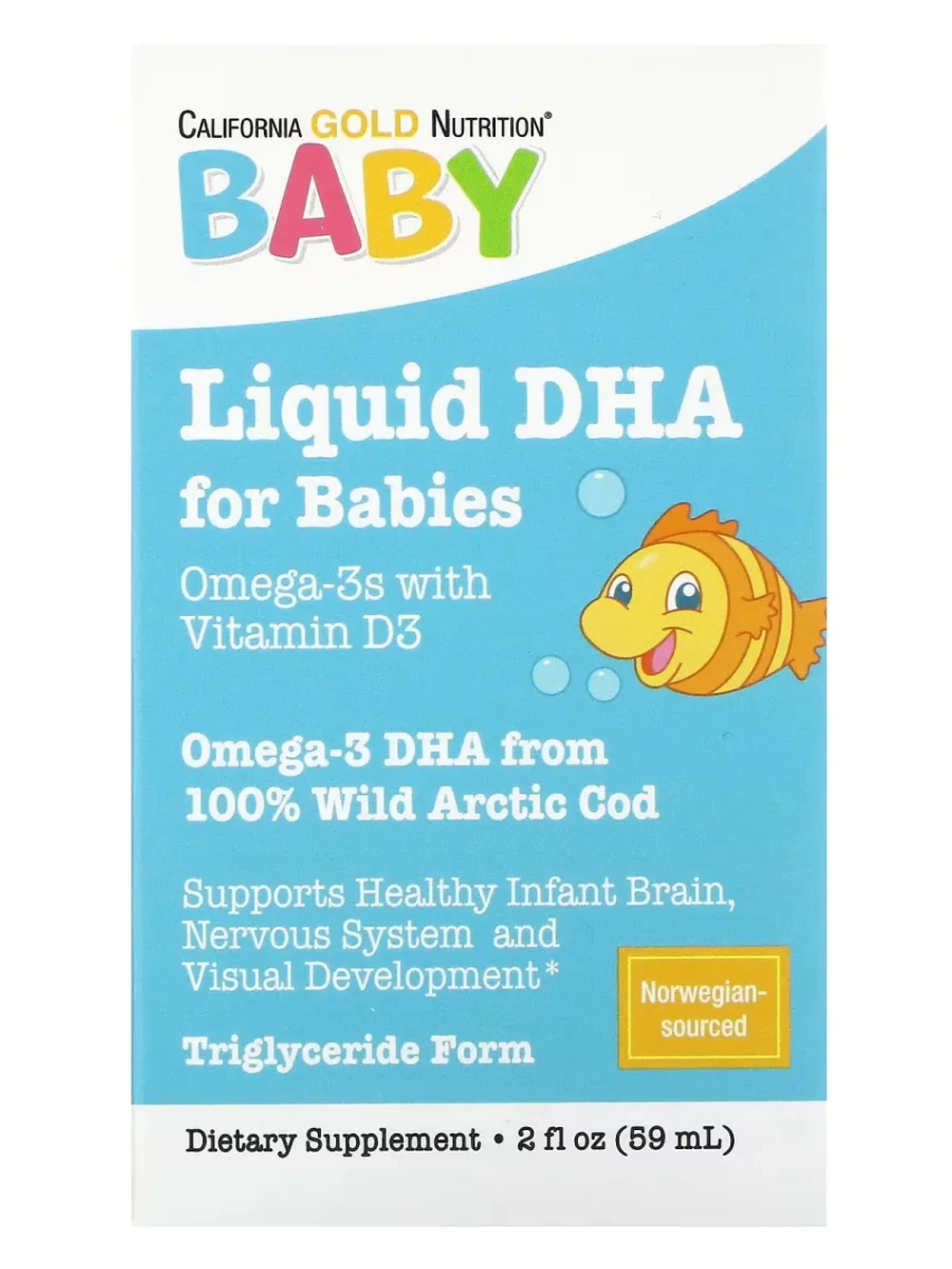 ДГК для детей с витамином Д3 59мл