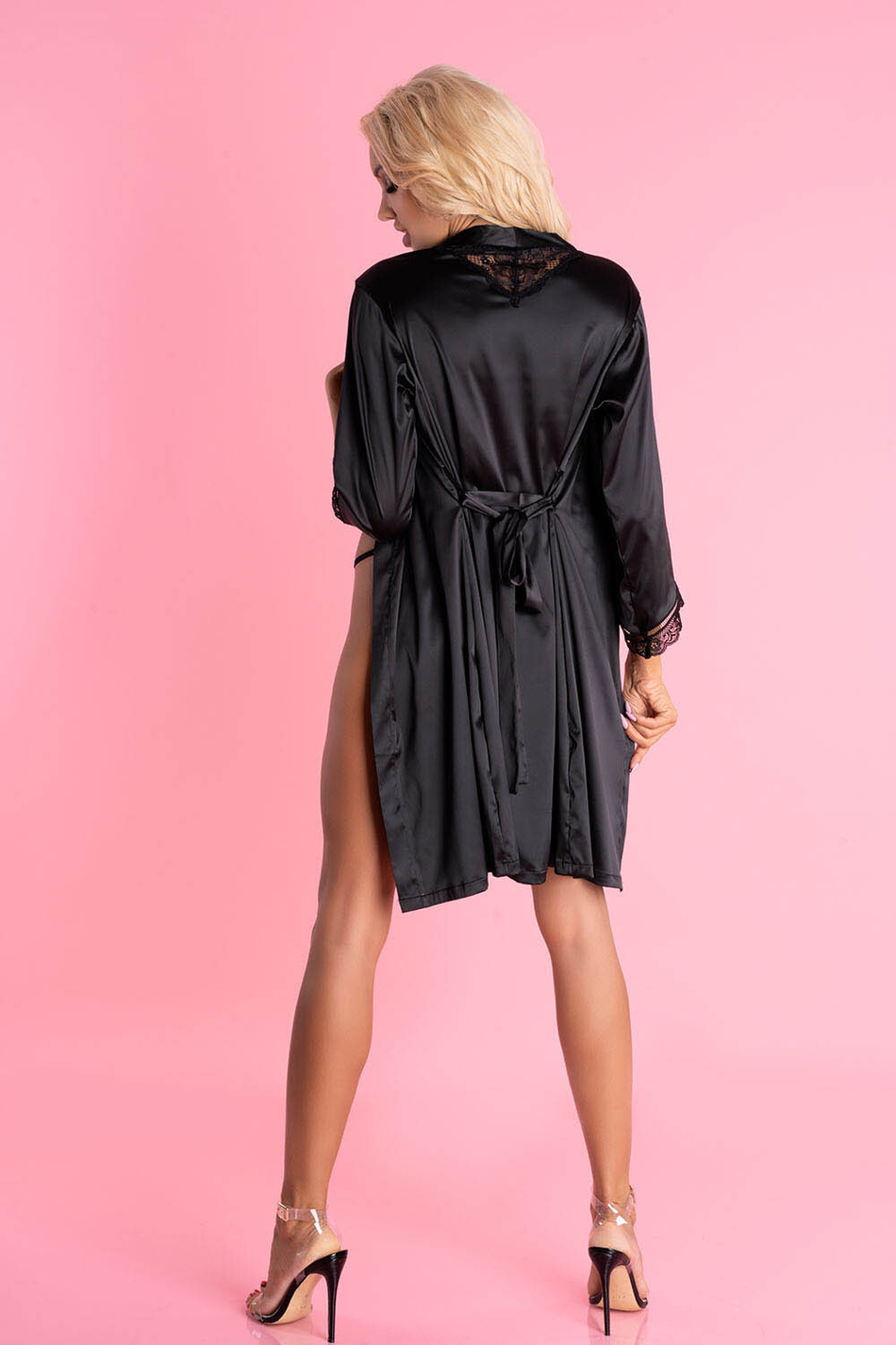 LC 90568 Ariladyen szlafrok Black