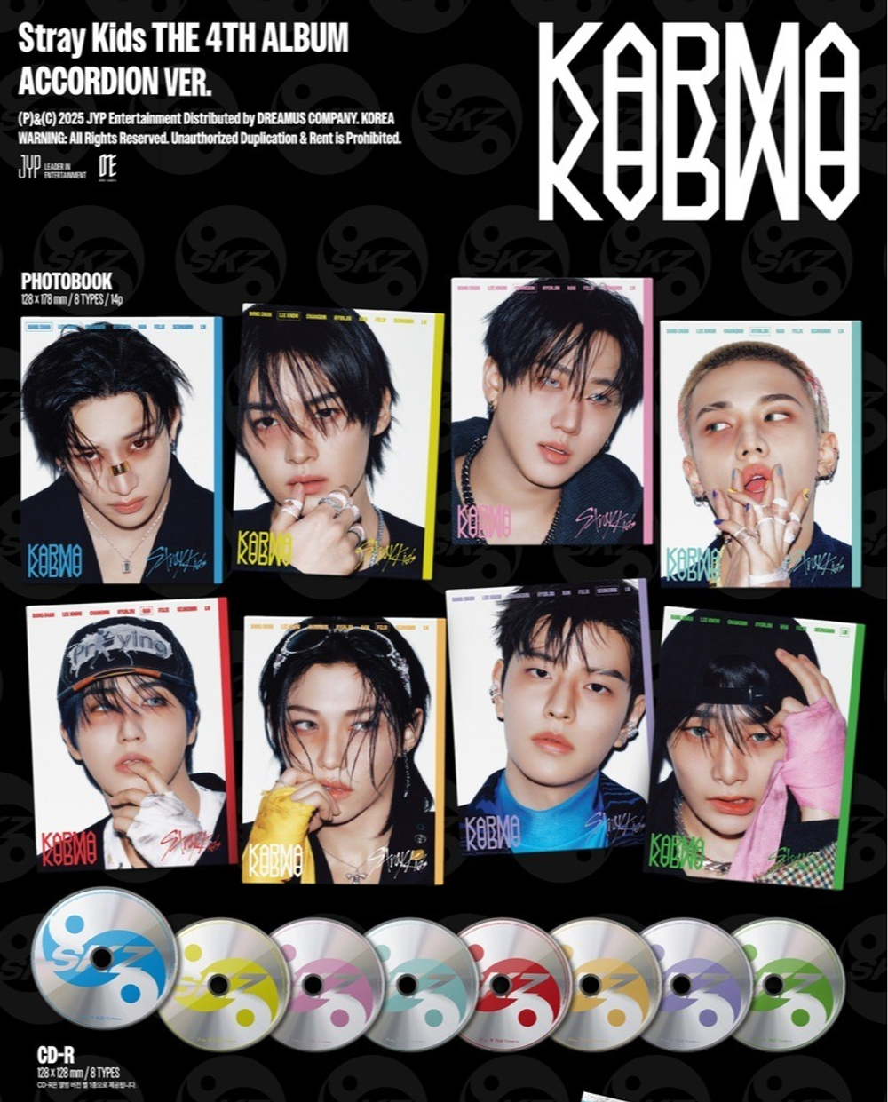Альбом Stray Kids - [KARMA] (ACCORDION Ver.)