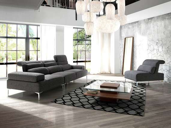 Журнальный столик Angel Cerda 2017, 100х100 см, стекло, орех