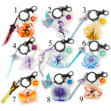 Брелоки 1 "Genshin Impact / Геншин"