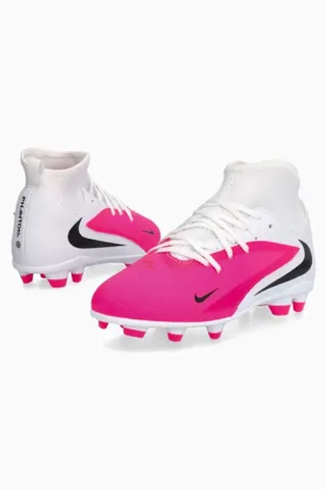 Бутсы Nike Phantom 6 High Club FG/MG Junior - розовый