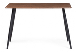 Стол деревянный Woodville Кангас 120х80х77 орех кантри, черный, ножки черные
