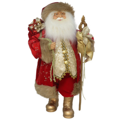 Фигура декоративная Gerimport Ny Санта в красном 60 см
