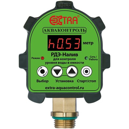 Реле контроля EXTRA Акваконтроль уровня воды в емкости РДЭ-Налив-2м-2.2