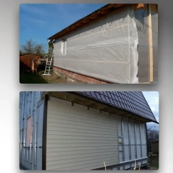 Пароизоляция SUPERSPAN B 70m2/ Паровой барьер для стен