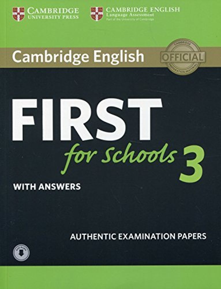 C Eng First for Schools 3*  SB with ans +Audio