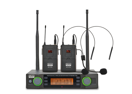 XLINE MD-272B Радиосистема c двумя поясными передатчиками и головными гарнитурами