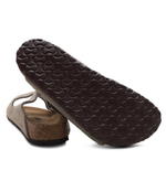 Кожаные шлепанцы arizona Birkenstock - серый(1021704)