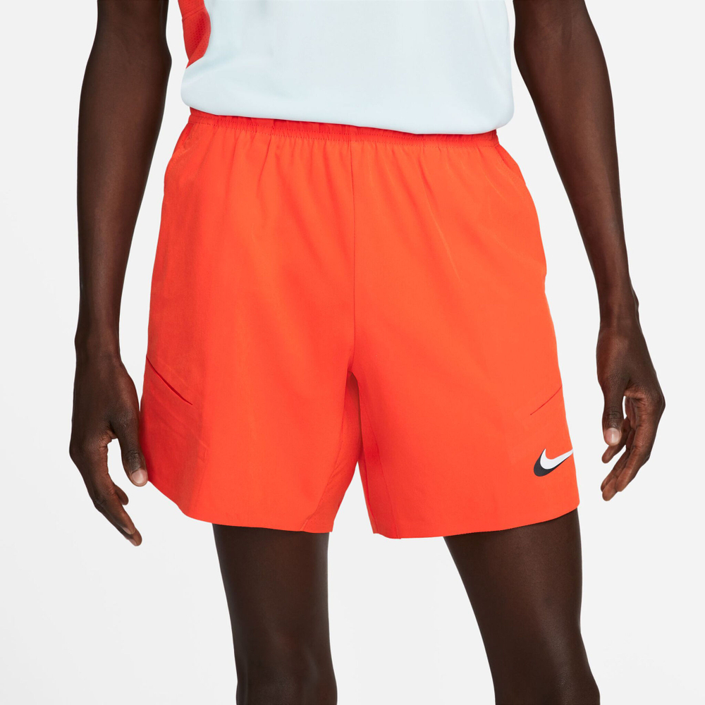 Мужские теннисные шорты Nike Dri-Fit Slam Shorts Men - Orange