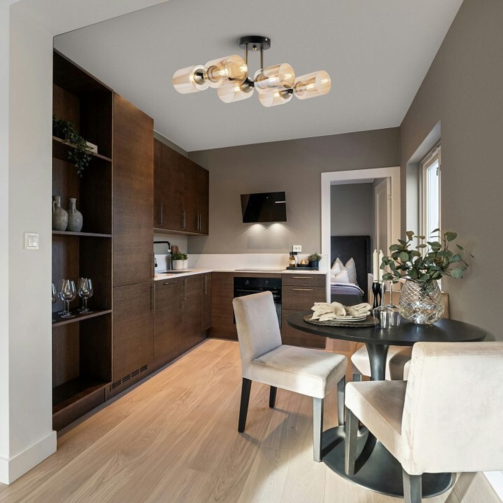 Люстра на штанге Freya Glow FR5129PL-06B