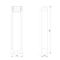 Уличный светодиодный светильник Elektrostandard Dors F LED (35163/F) 3000K черный a072078