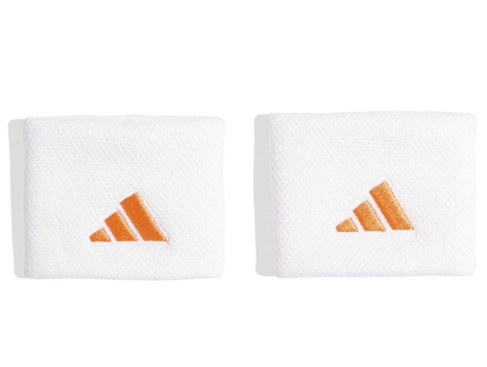 Напульсник теннисный Adidas Tennis Short Wristband 2P - white/orange