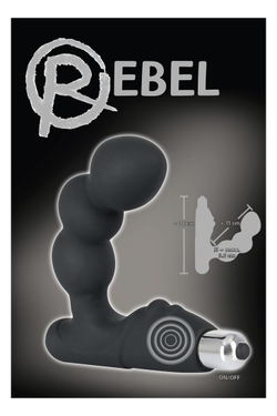 Rebel Bead-shaped Prostate Stimulator - Стимулятор простаты с вибрацией
