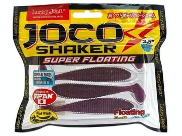 Виброхвосты съедобные LJ Pro Series JOCO SHAKER 3.5in (8,89 см), цв. F13, 4 шт.