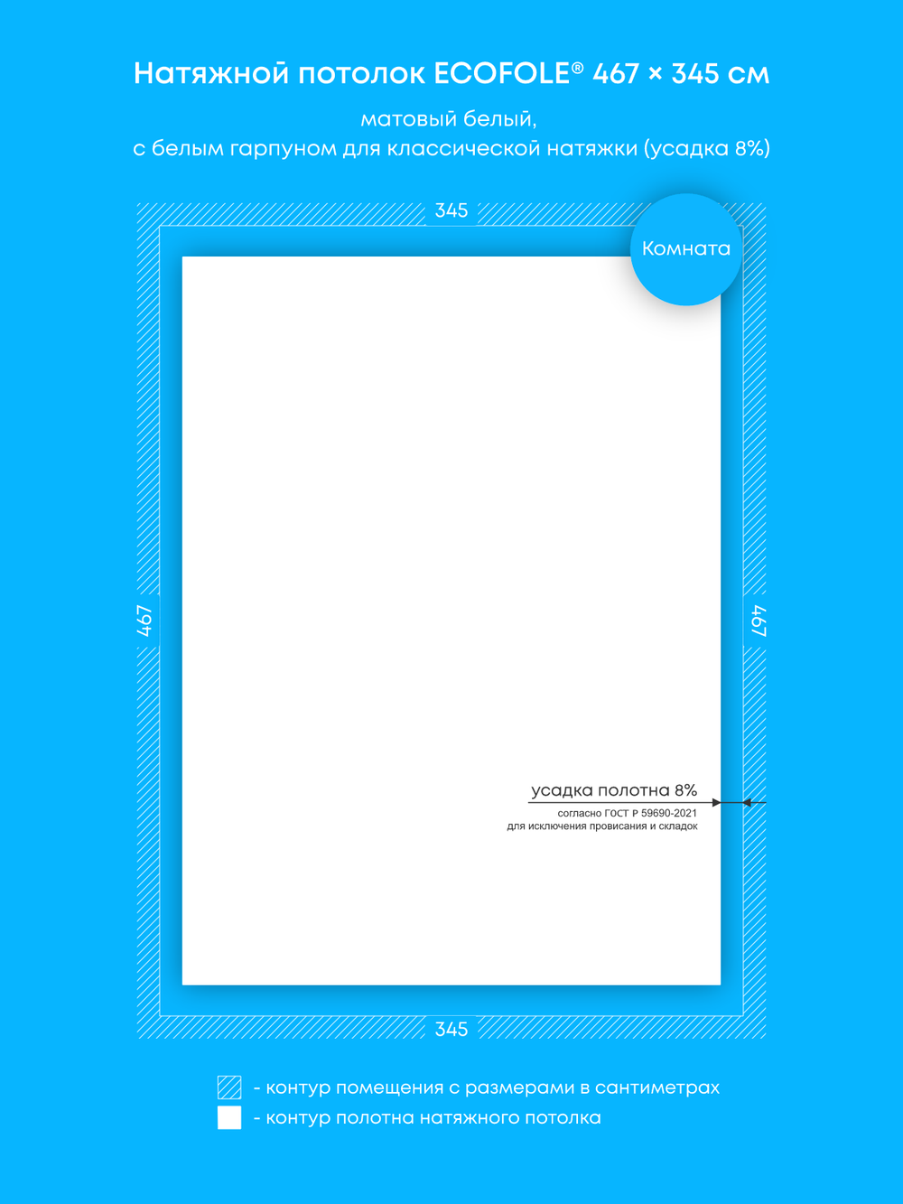 Натяжные потолки: 9.9 м2, 16.8 м2, 10.1 м2, 16.1 м2, 8.1 м2