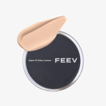 FEEV Тональный кушон с матовым финишем Hyper-fit Silky Cushion #01 Peach Fit
