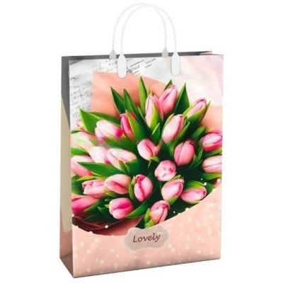 Пакет мягкий пластик 30х40 (150 мкм) "Нюд" лам. (10/40 шт.) Интерпак