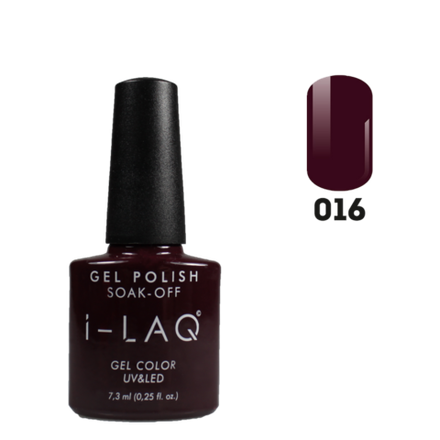 Гель лак для ногтей I-laq  016, 7,3 мл.