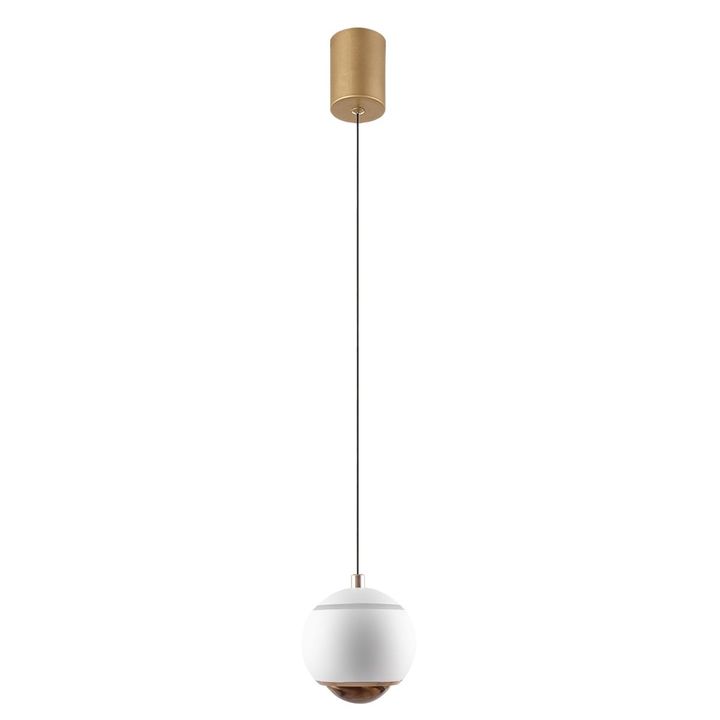 Подвесной светодиодный светильник Crystal Lux Caro SP Led White
