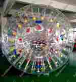 Гидро/аква зорб ТПУ с цветными держателями, диаметр 3 м