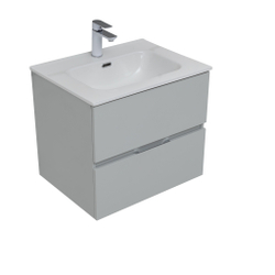 Мебель для ванной Aquanet Алвита New 60 2 ящика, серый